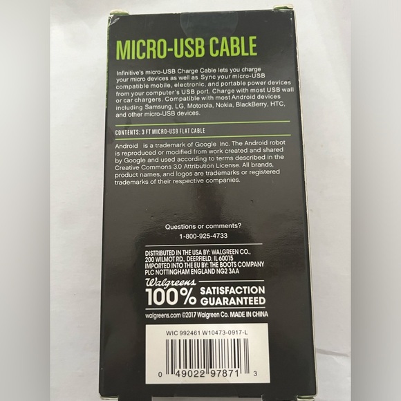 Micro usb charge cord - Picture 3 of 4